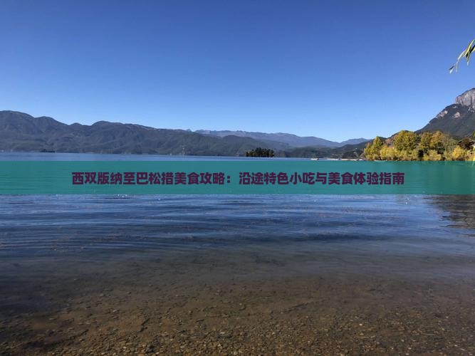 西双版纳至巴松措美食攻略：沿途特色小吃与美食体验指南