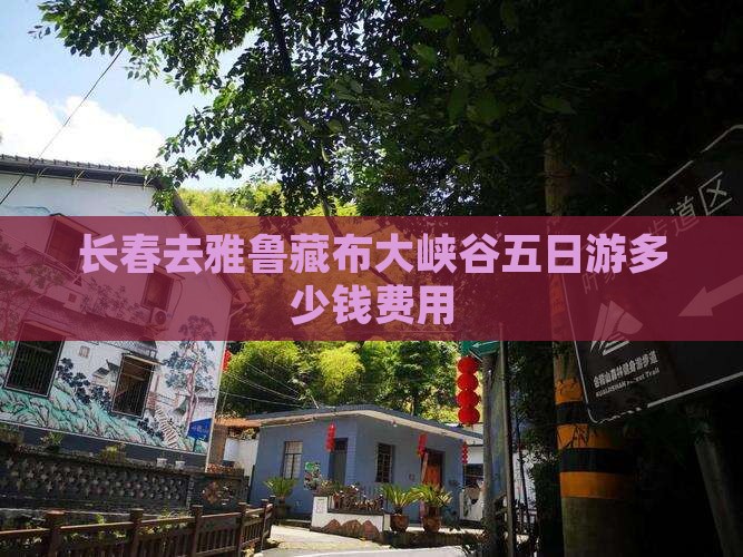 长春去雅鲁藏布大峡谷五日游多少钱费用