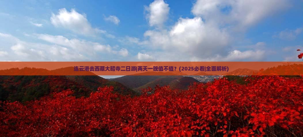 连云港去西藏大昭寺二日游 连云港去西藏大昭寺二日游