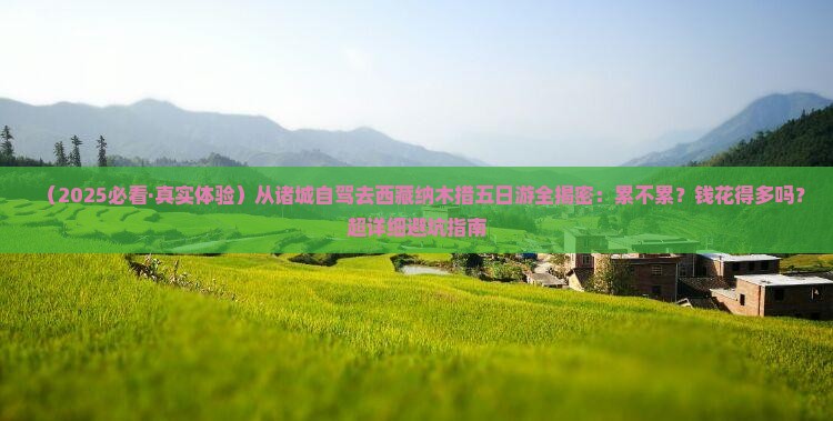 诸城到西藏纳木措五日游 诸城到西藏纳木措五日游