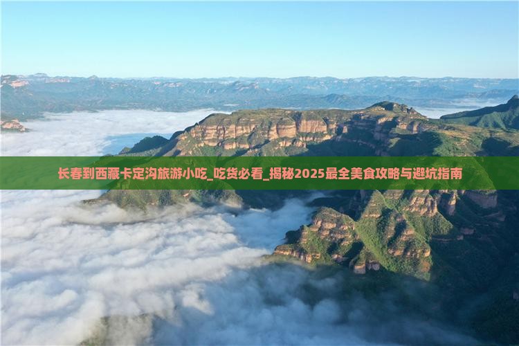 长春到西藏卡定沟旅游小吃