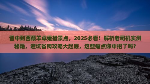 晋中到西藏羊卓雍措景点