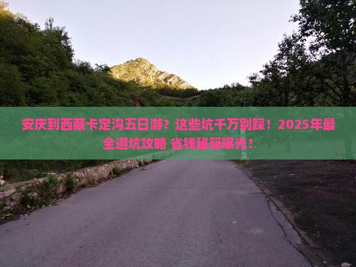 安庆到西藏卡定沟五日游