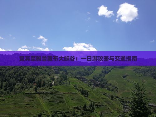 宜宾至雅鲁藏布大峡谷：一日游攻略与交通指南