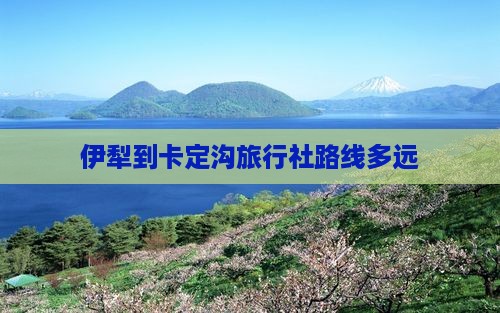 伊犁到卡定沟旅行社路线多远