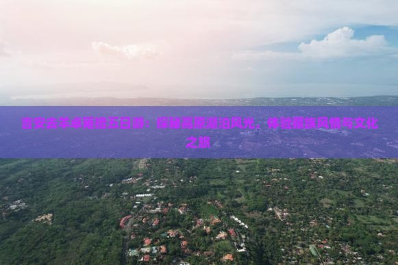 吉安去羊卓雍措五日游：探秘高原湖泊风光，体验藏族风情与文化之旅