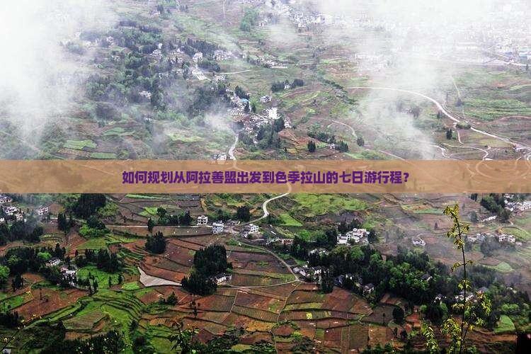 如何规划从阿拉善盟出发到色季拉山的七日游行程？