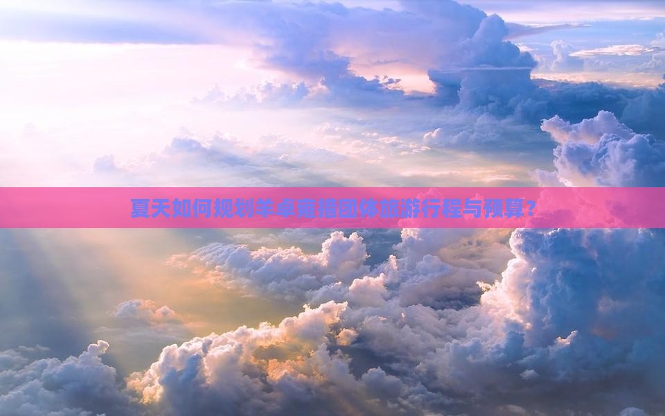 夏天如何规划羊卓雍措团体旅游行程与预算？