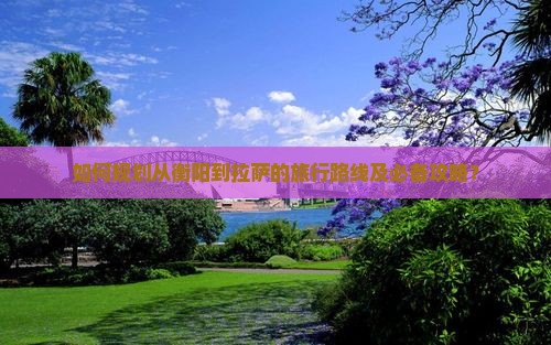 如何规划从衡阳到拉萨的旅行路线及必备攻略？