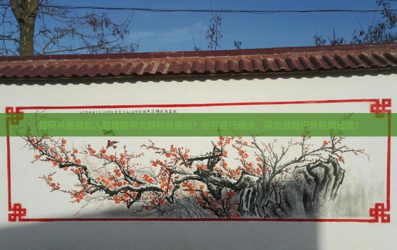 如何从张掖加入雅鲁藏布大峡谷自由团？避开旅行痛点，探索最新户外热词秘境！