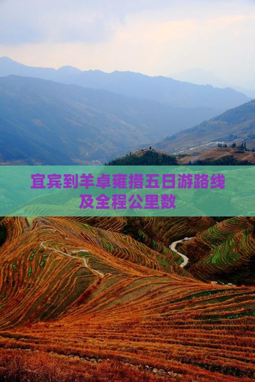 宜宾到羊卓雍措五日游路线及全程公里数