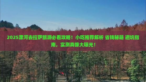 漯河去西藏拉萨旅游小吃