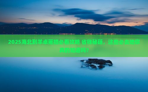 海北到西藏羊卓雍措必去地