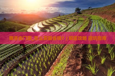 商洛去西藏门票
