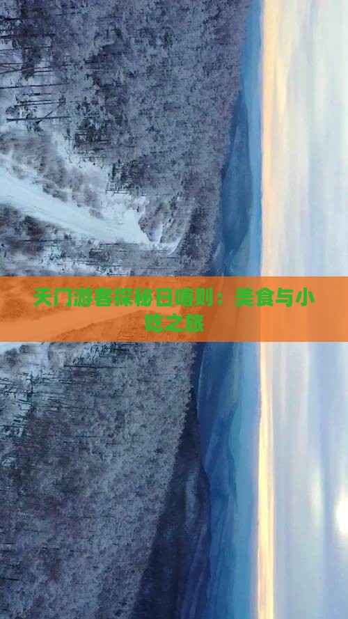 天门游客探秘日喀则：美食与小吃之旅