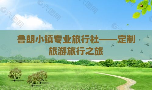 鲁朗小镇专业旅行社——定制旅游旅行之旅