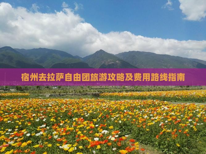 宿州去拉萨自由团旅游攻略及费用路线指南