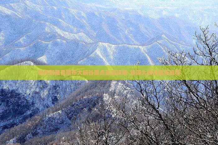 忻州到雅鲁藏布大峡谷景点旅游攻略-旅游大峡谷路线推荐