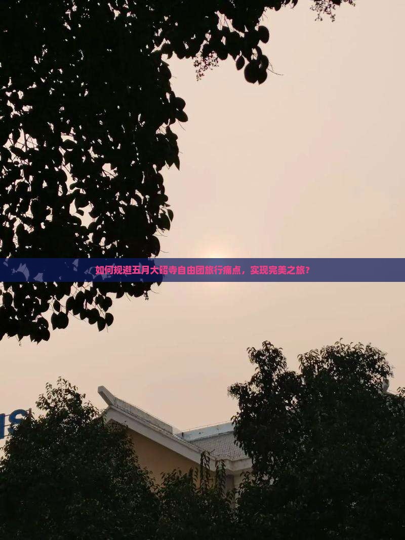 如何规避五月大昭寺自由团旅行痛点，实现完美之旅？