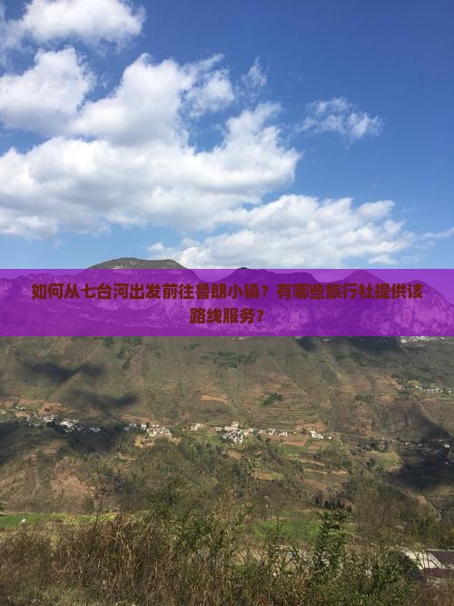 如何从七台河出发前往鲁朗小镇？有哪些旅行社提供该路线服务？