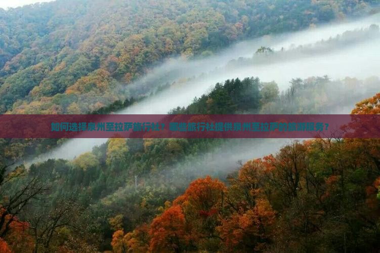 如何选择泉州至拉萨旅行社？哪些旅行社提供泉州至拉萨的旅游服务？