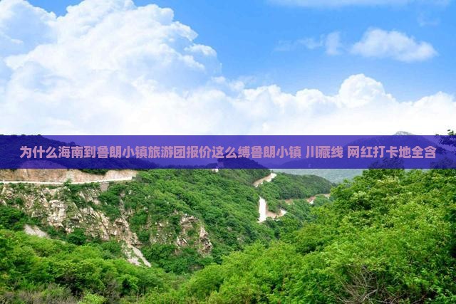 为什么海南到鲁朗小镇旅游团报价这么缚鲁朗小镇+川藏线+网红打卡地全含