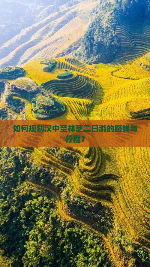 如何规划汉中至林芝二日游的路线与行程？