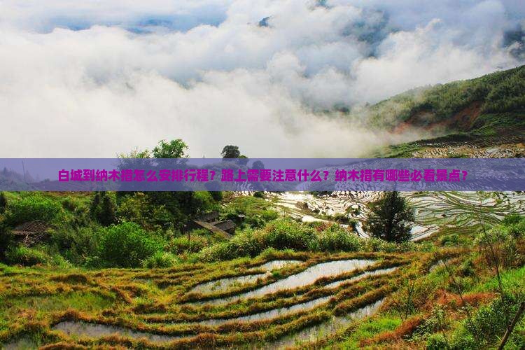 白城到纳木措怎么安排行程？路上需要注意什么？纳木措有哪些必看景点？