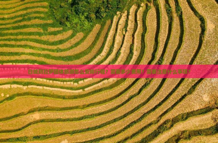 白城到拉萨团体旅游怎么安排行程？需要多少费用？需要注意什么事项？