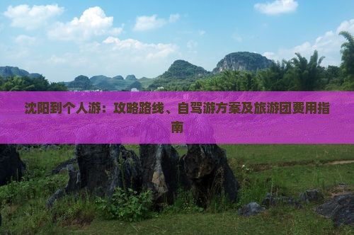 沈阳到个人游：攻略路线、自驾游方案及旅游团费用指南