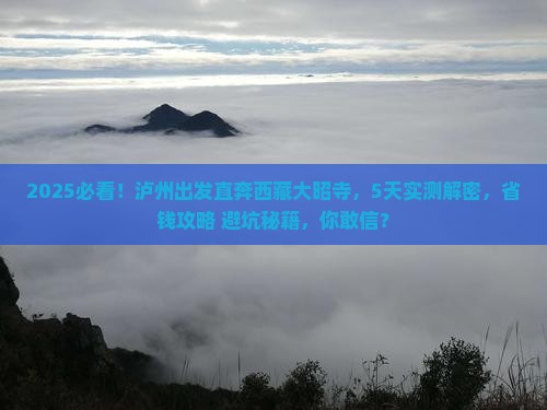 泸州到西藏大昭寺五日游