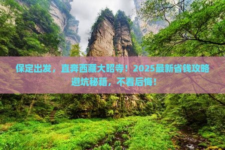 保定去西藏大昭寺旅行社