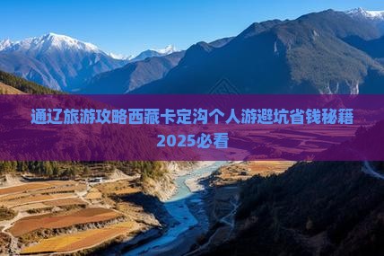 通辽去西藏卡定沟个人游