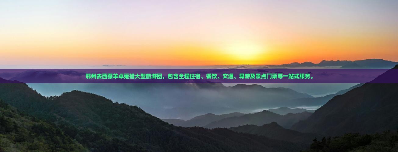 鄂州去西藏羊卓雍措大型旅游团