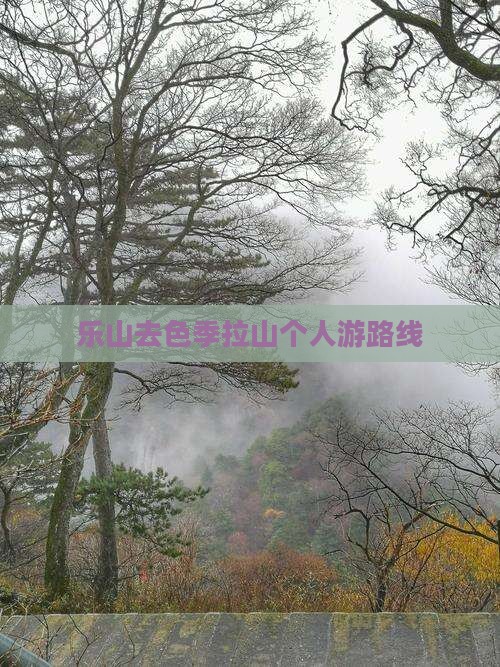 乐山去西藏色季拉山个人游