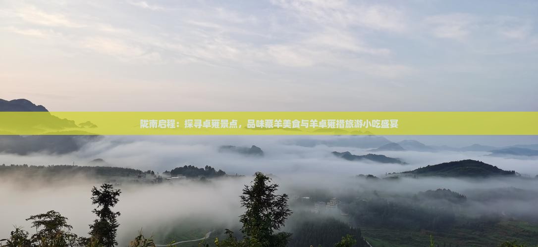 陇南启程：探寻卓雍景点，品味藏羊美食与羊卓雍措旅游小吃盛宴