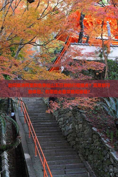 如何解决阿里到色季拉山五日游的行程痛点？高原旅行新体验，有哪些必备攻略和秘籍？
