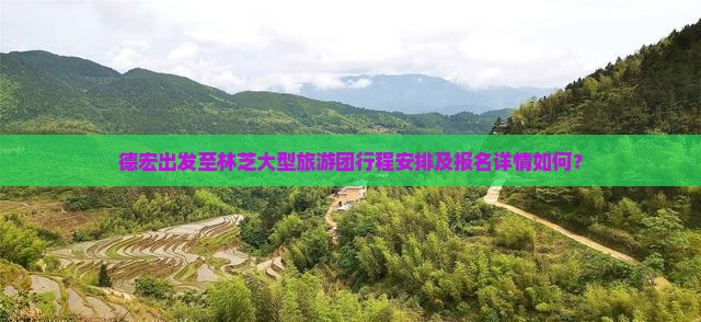 德宏出发至林芝大型旅游团行程安排及报名详情如何? 德宏出发至林芝大型旅游团行程安排及报名详情如何?