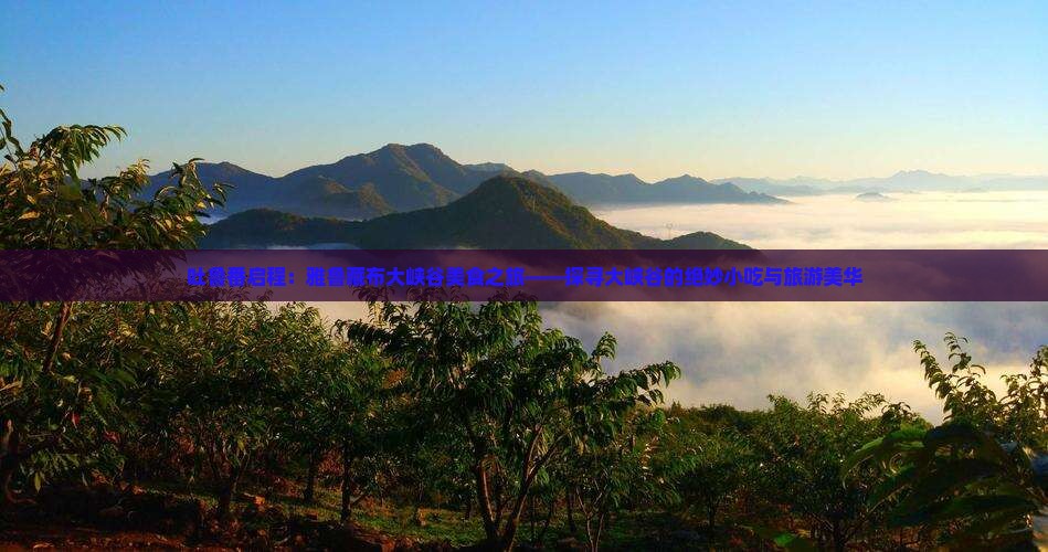 吐鲁番启程：雅鲁藏布大峡谷美食之旅——探寻大峡谷的绝妙小吃与旅游美华