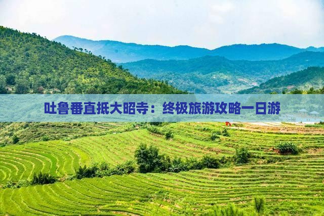吐鲁番直抵大昭寺：终极旅游攻略一日游