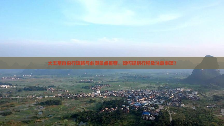 大丰至自由行攻略与必游景点推荐,如何规划行程及注意事项? 大丰至自由行攻略与必游景点推荐,如何规划行程及注意事项?