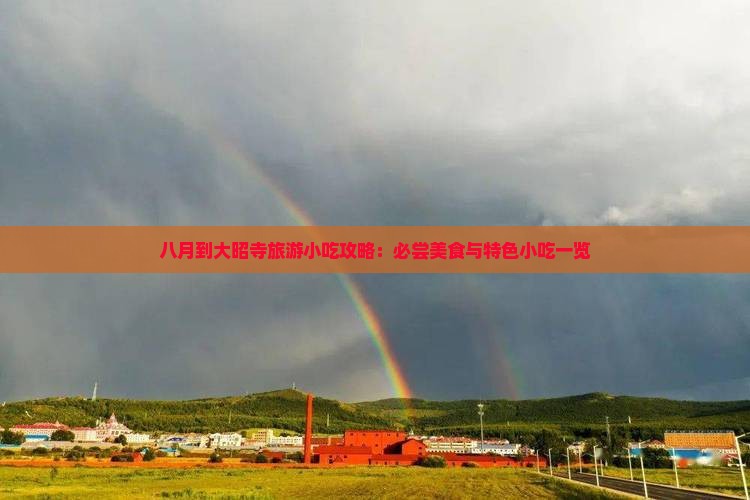 八月到大昭寺旅游小吃攻略：必尝美食与特色小吃一览