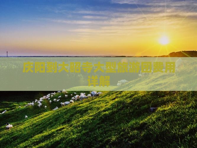 庆阳到大昭寺大型旅游团费用详解