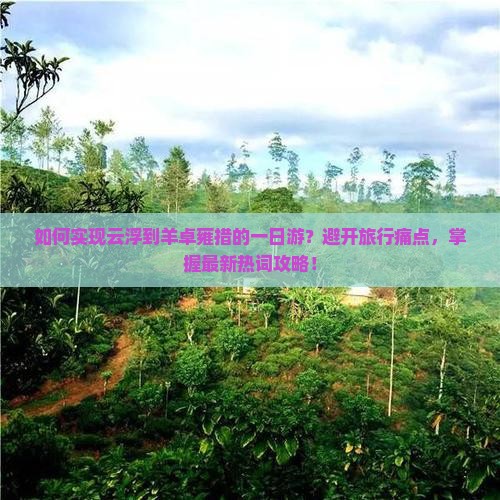 如何实现云浮到羊卓雍措的一日游？避开旅行痛点，掌握最新热词攻略！