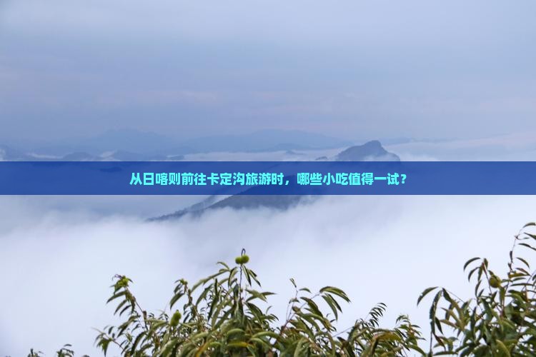 从日喀则前往卡定沟旅游时，哪些小吃值得一试？