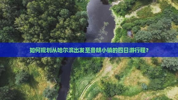 如何规划从哈尔滨出发至鲁朗小镇的四日游行程？