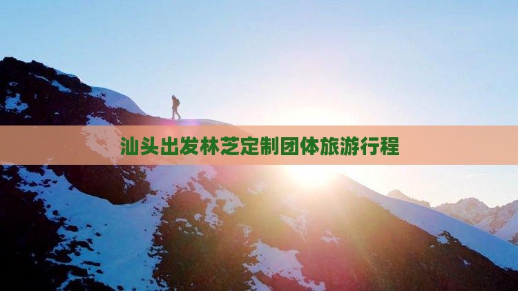 汕头出发林芝定制团体旅游行程