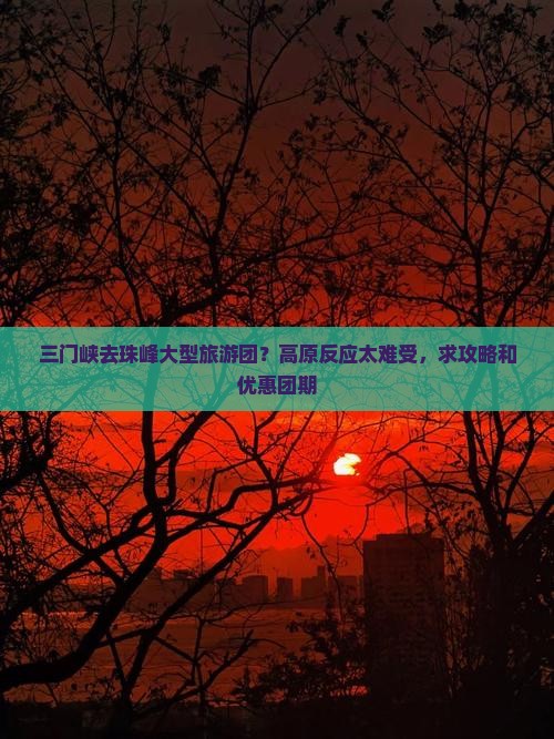 三门峡去珠峰大型旅游团？高原反应太难受，求攻略和优惠团期