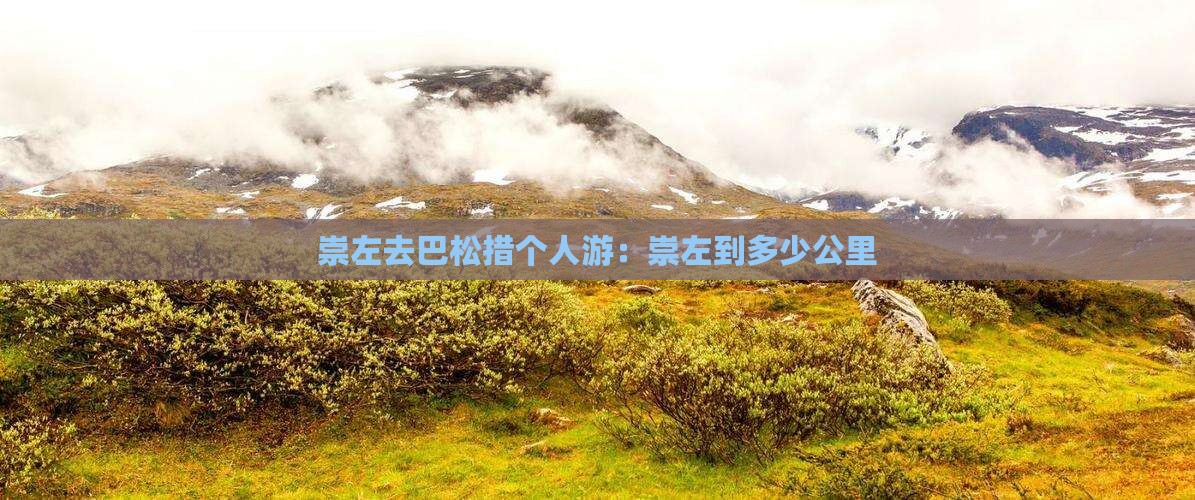 崇左去巴松措个人游：崇左到多少公里