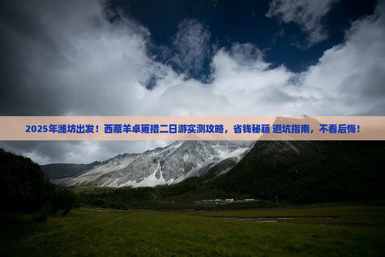 潍坊到西藏羊卓雍措二日游